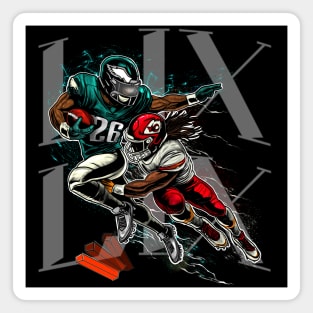 Saquon Showdown - Super Bowl 59 Edition Magnet